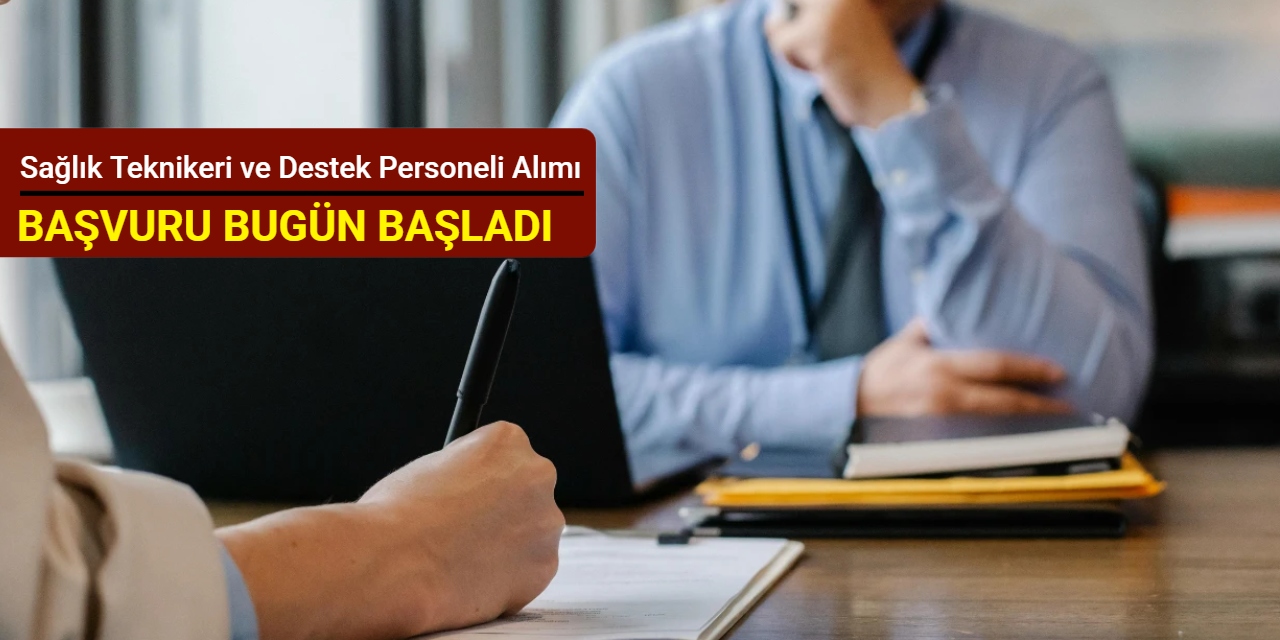 Sağlık Teknikeri ve Destek Personeli alımı: Ondokuz Mayıs Üniversitesi personel alımı yapacak