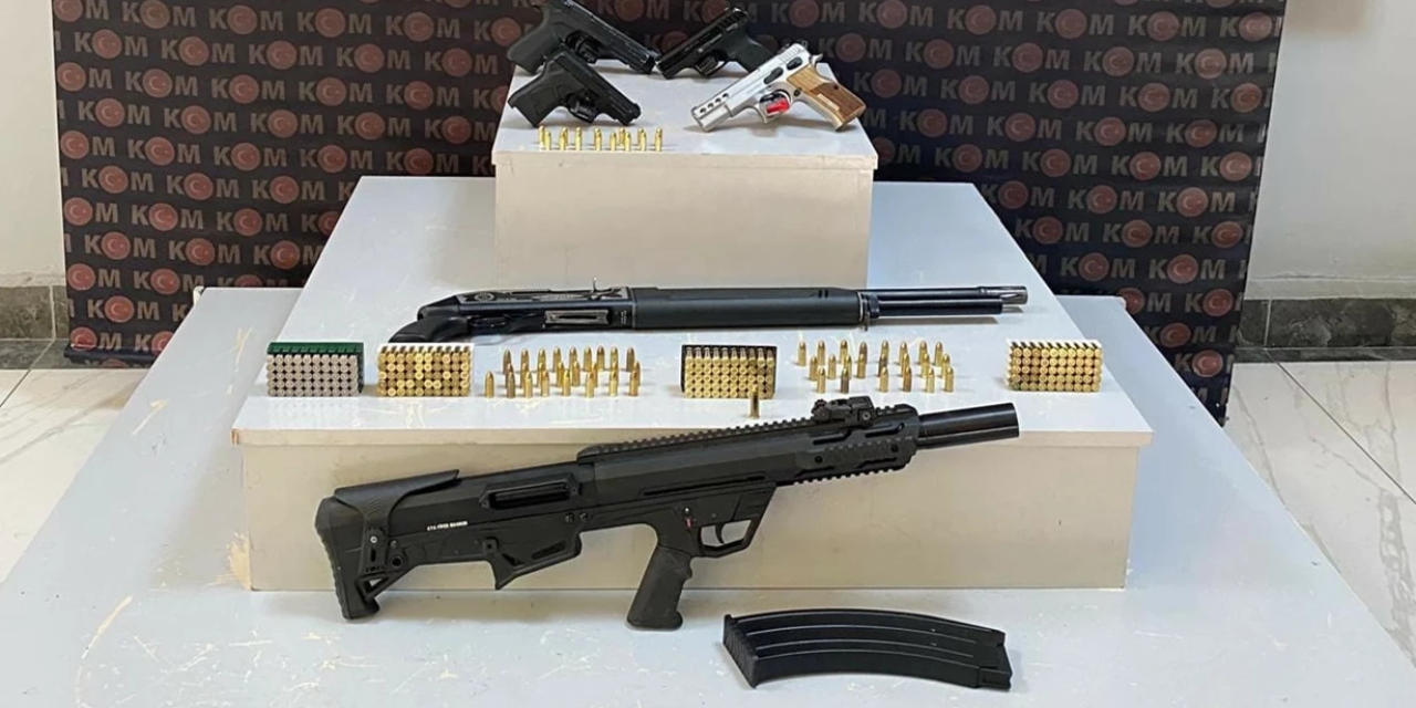 Sosyal medyadan silah paylaşımı yapan 6 kişi gözaltı alındı