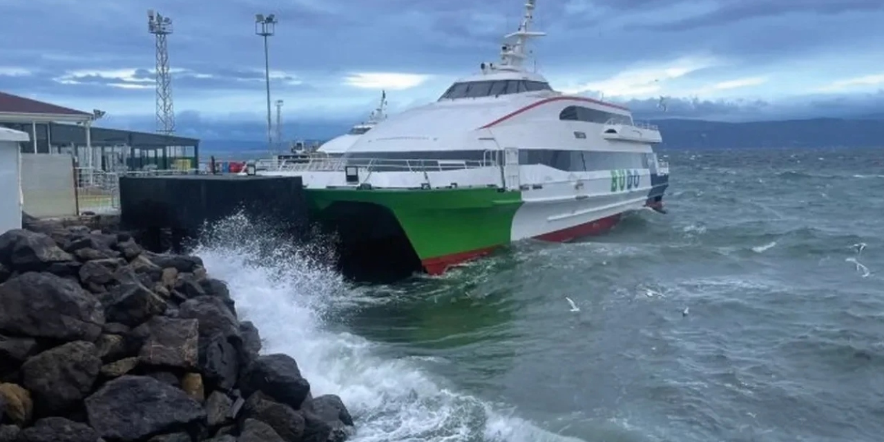 Ulaşıma kar engeli: BUDO'nun bazı seferleri iptal edildi