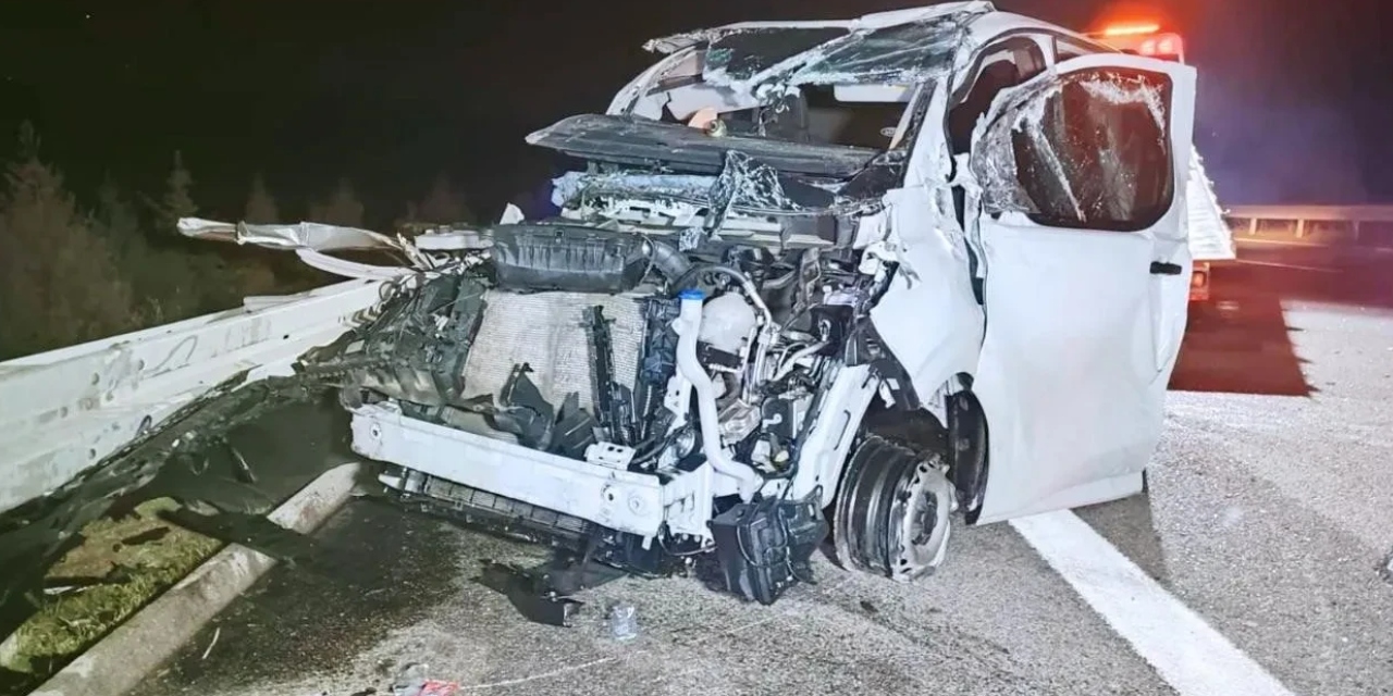 Bursa'da zırhlı araç takla attı, 11 kilo altın sırra kadem bastı