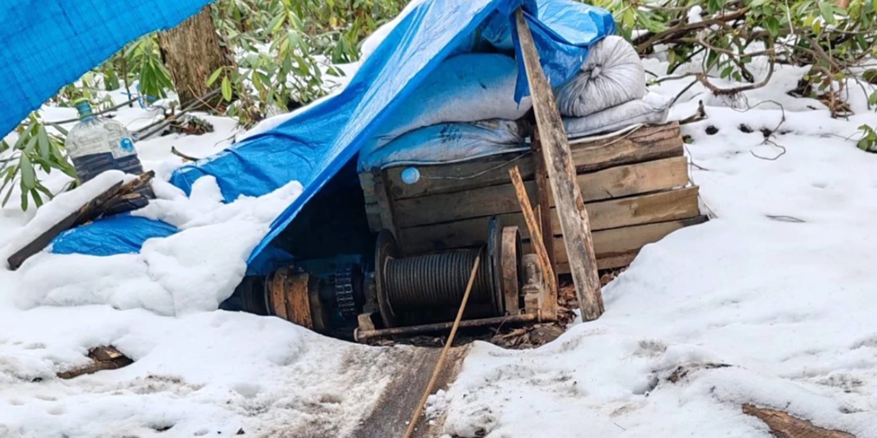 Zonguldak'ta 5 kaçak maden ocağı imha edildi