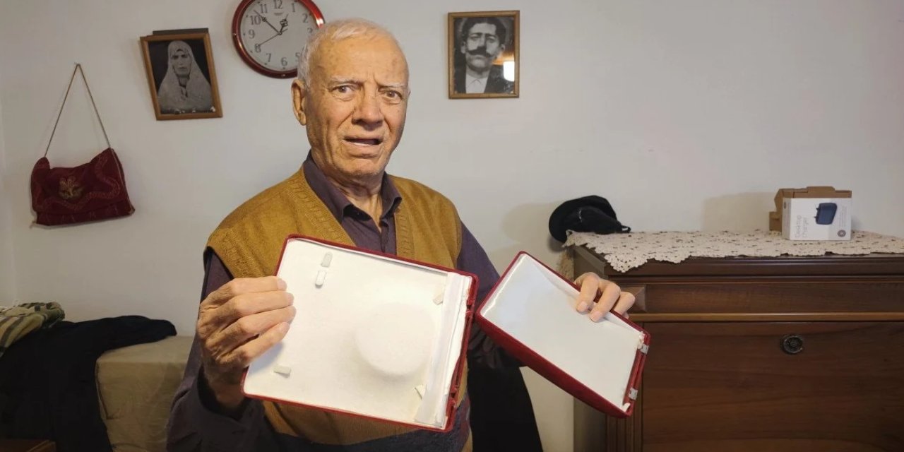 Adana'da engelli adamın 1 kilo altını çalındı