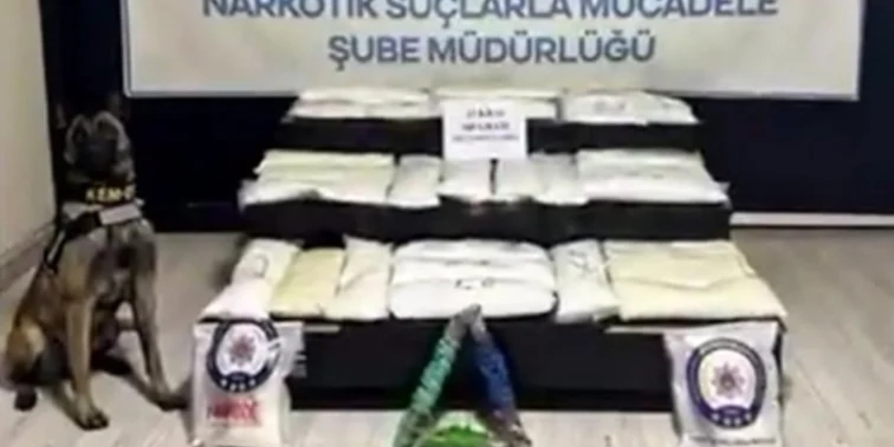 Hakkâri'de uyuşturucuya darbe: 63 kilo metamfetamin ele geçirildi