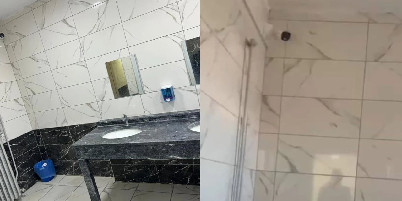 Isparta'da okul tuvaletlerinde kamera çıktı
