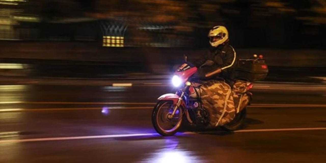 Kırklareli'nde motokuryelerin trafiğe çıkışı yasaklandı