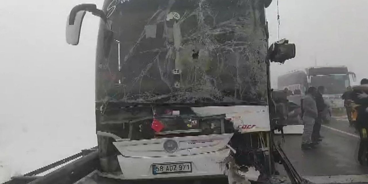 Sivas'ta zincirleme kaza: 7 kişi yaralandı