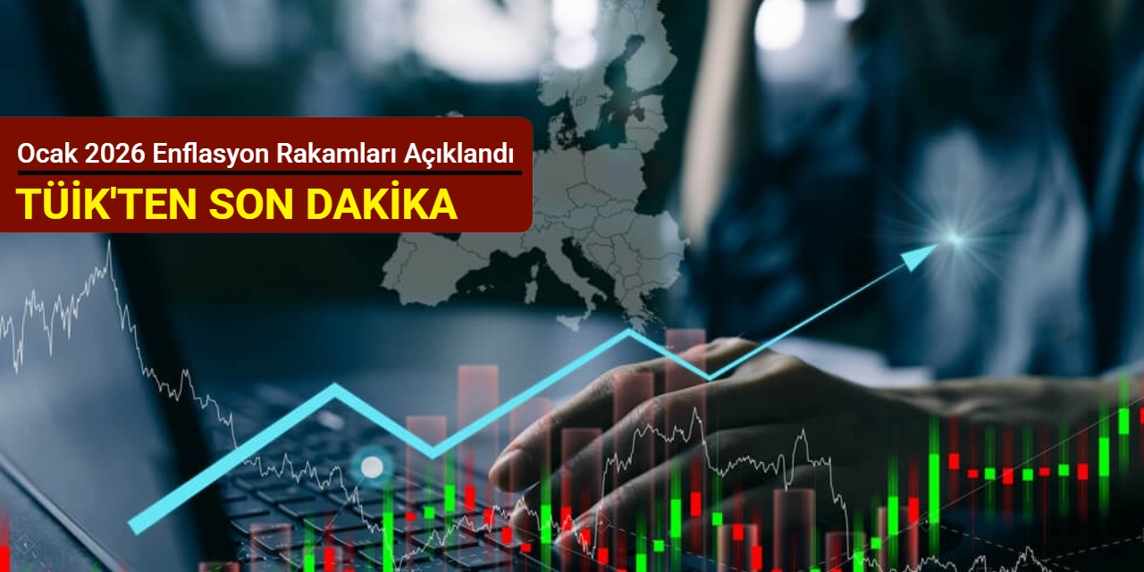 Yılın ilk enflasyon rakamları açıklandı Ocak 2026