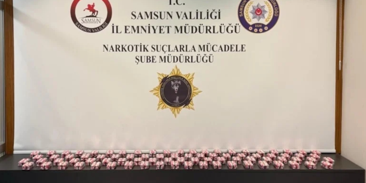 Samsun'daki uyuşturucu operasyonunda 2 kişi gözaltına alındı