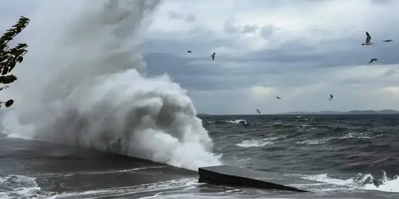 Meteoroloji'den Kuzey Ege için fırtına uyarısı