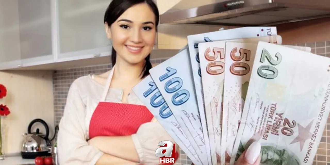 Ev hanımlarına yılda 4 asgari ücret