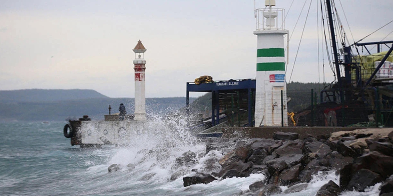 MGM'den Marmara’nın batısı için ‘fırtına’ uyarısı