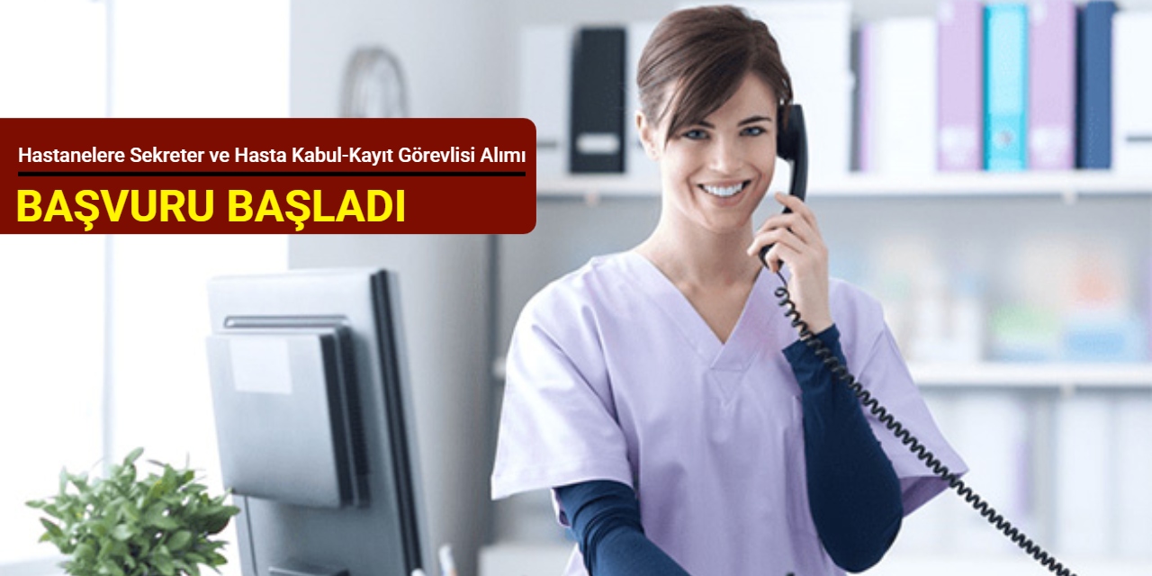 İŞKUR hastanelere sekreter ve hasta kabul-kayıt görevlisi alımı yapıyor: Başvuru başladı Şubat 2026