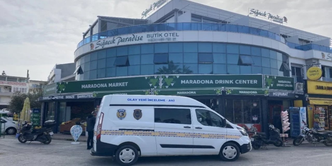 İzmir'de otel odasında yangın: 1 ölü 1 yaralı