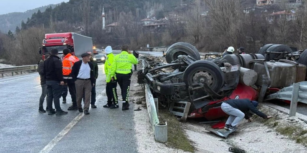 Çankırı'da bir kişi feci kaza sonucu hayatını kaybetti