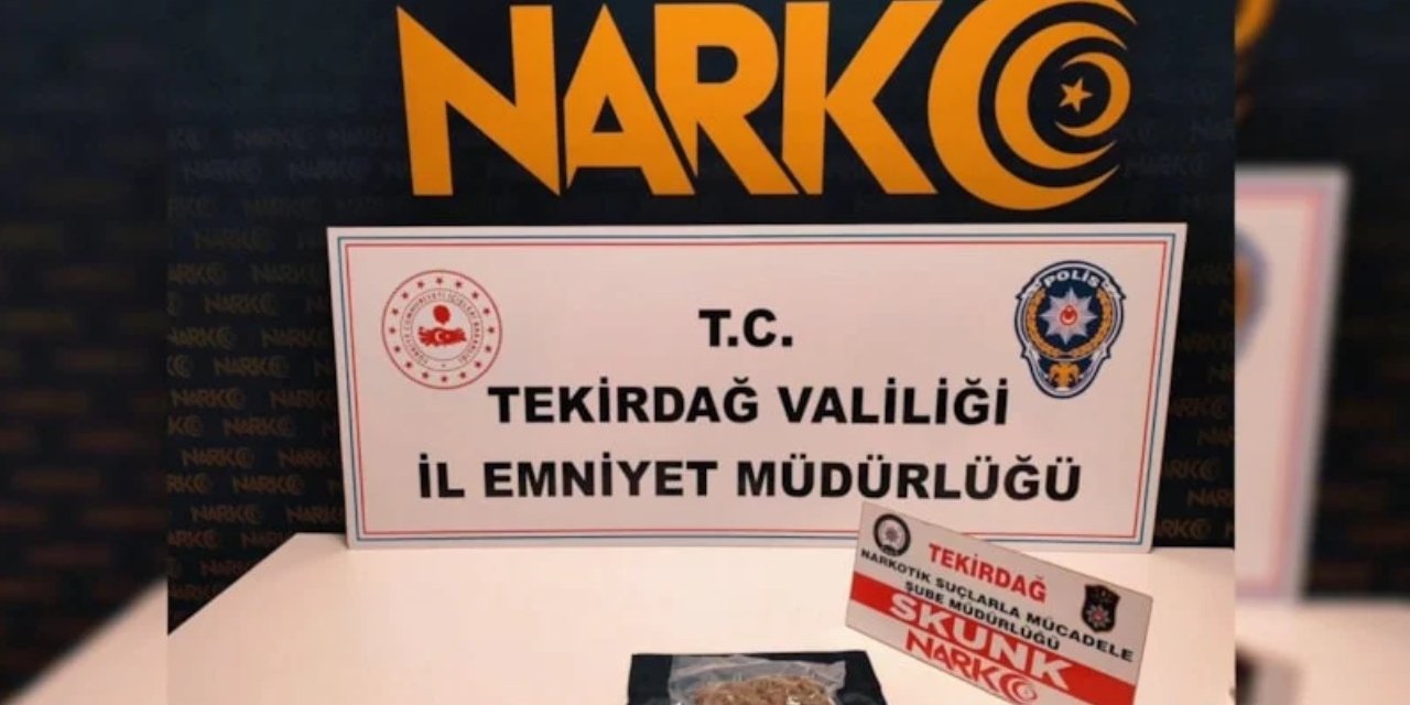 Tekirdağ'da uyuşturucu operasyonu: 7 kişi gözaltına alındı
