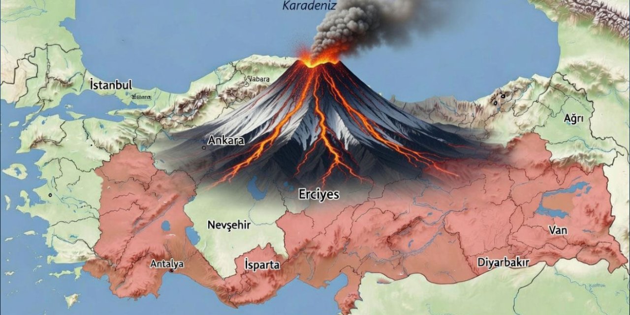 Volkanik risk çıktı: 14 ilde yanardağ tehlikesi