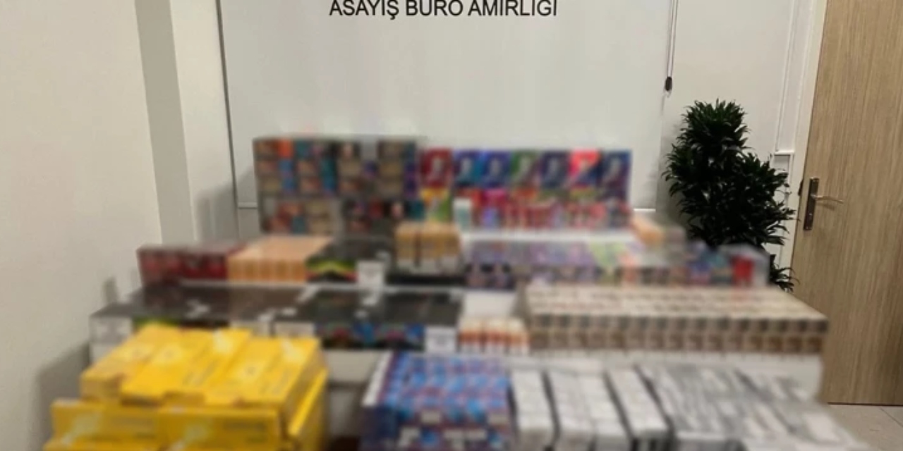 Maltepe’de 2 eve düzenlenen operasyonda çok sayıda kaçak ürün ele geçirildi