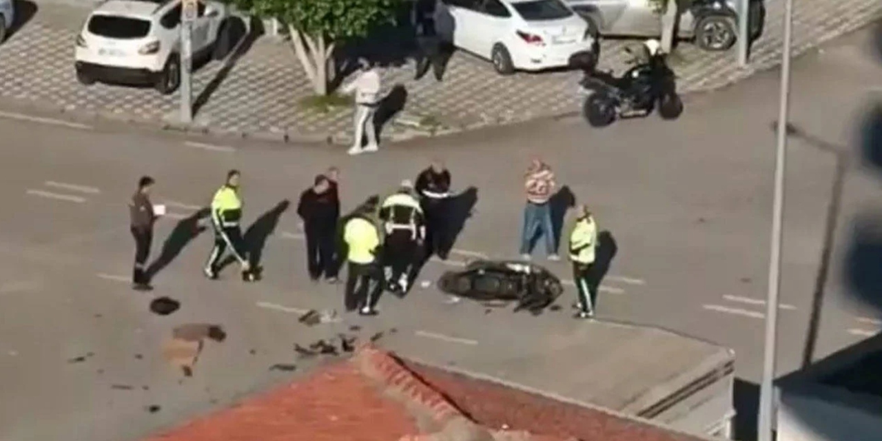 Hafif ticari araç ile motor çarpıştı: 16 yaşındaki çocuk hayatını kaybetti