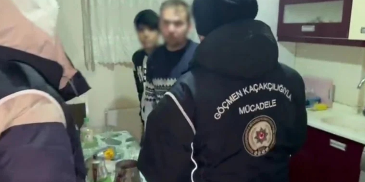 Kars’ta apart operasyonu: 4 düzensiz göçmen yakalandı