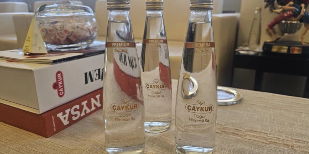ÇAYKUR cam şişe su satışlarına başladı