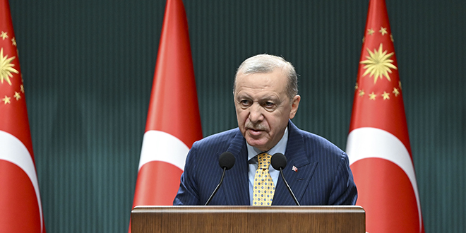 Erdoğan, NATO ile beraber gerekli müdahaleleri yapıyoruz!