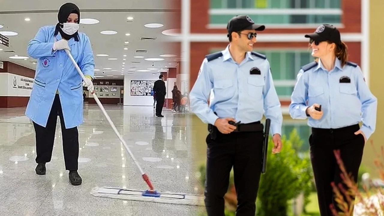 KPSS'siz: Hastanelere ve Özele 4000 Güvenlik ve Temizlik Görevlisi Alımı Başladı!