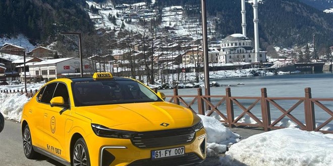 Türkiyede İlk Kez Karadeniz'de TOGG Taksi Yapıldı