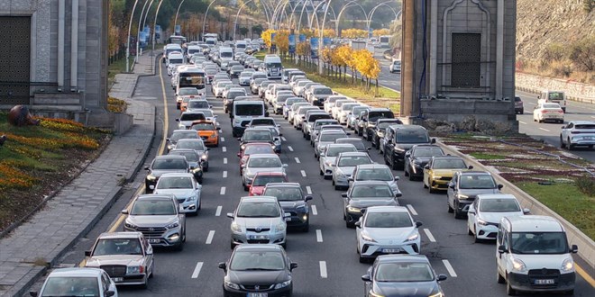 Trafikteki Araç Sayısı 34 Milyonu Aştı