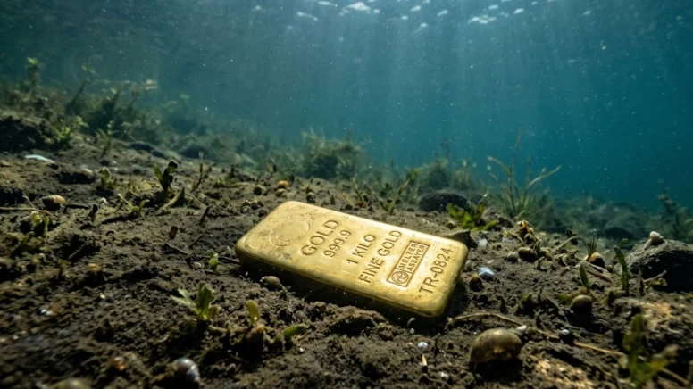 Girdiği Gölde Servet Buldu: 16 Yaşındaki Genç Altın Külçesinin Sahibi Oldu