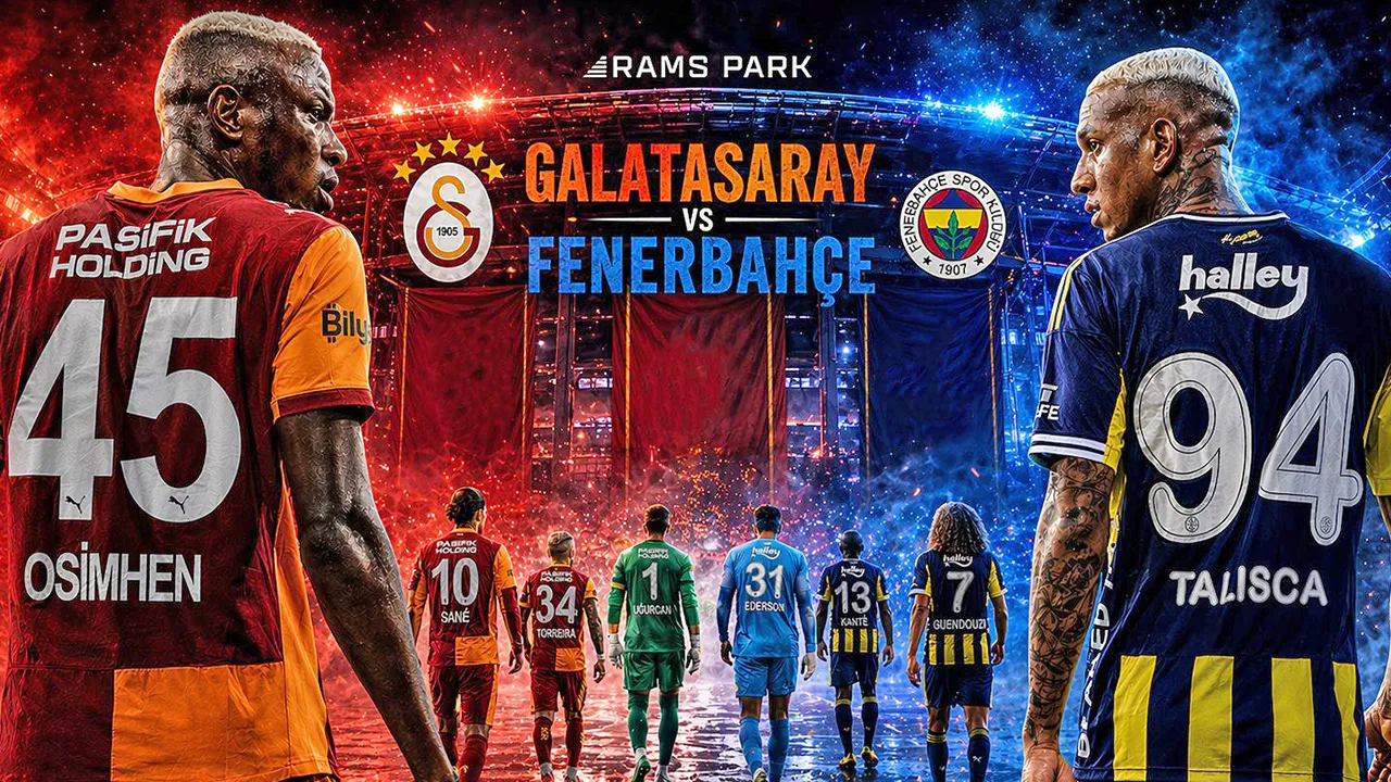 Dev Derbi Öncesi Geri Sayım: Galatasaray Fenerbahçe Maçında Muhtemel 11’ler Netleşiyor