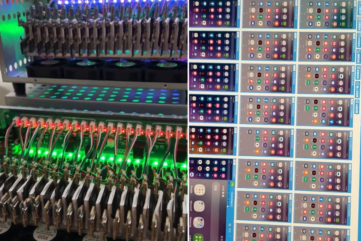 Lise Öğrencisi Binlerce Telefonla Sahte Etkileşim Sistemi Kurdu