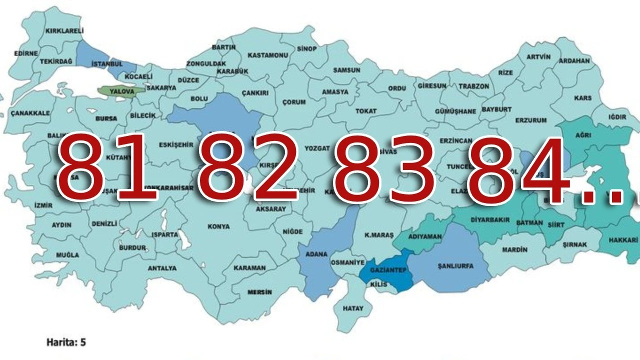 İşte Türkiye’de İl Olması Beklenen 24 İlçe