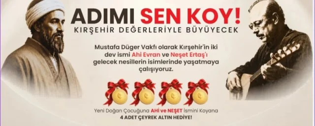 Çocuklarına Bu İsimleri Veren Ailelere 4 Çeyrek Altın Verilecek