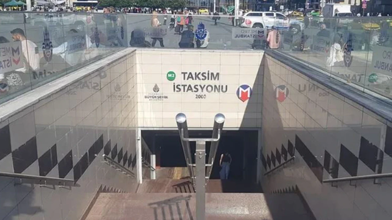 Taksim Metro İstasyonu Geçici Olarak Kapatılıyor