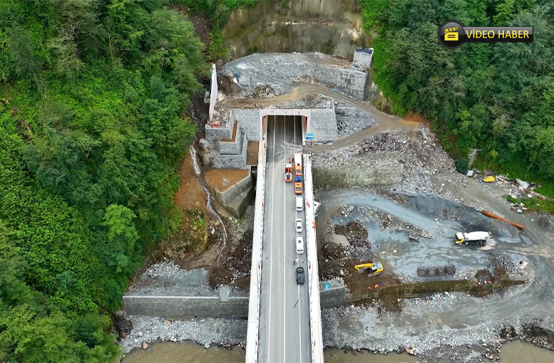 Rize’de Ulaşımı Rahatlatacak Projede Sona Gelindi: Seyahat Süresi 20 Dakika Kısalacak