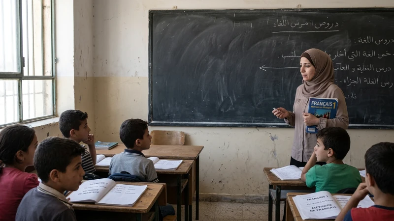 Suriye’de Türkçe Dersiyle Kaldırıldı: Yerine Fransızca Dersi Getirildi