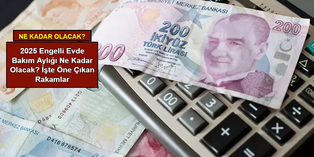 2025 engelli evde bakım aylığı ne kadar olacak? İşte öne çıkan rakamlar