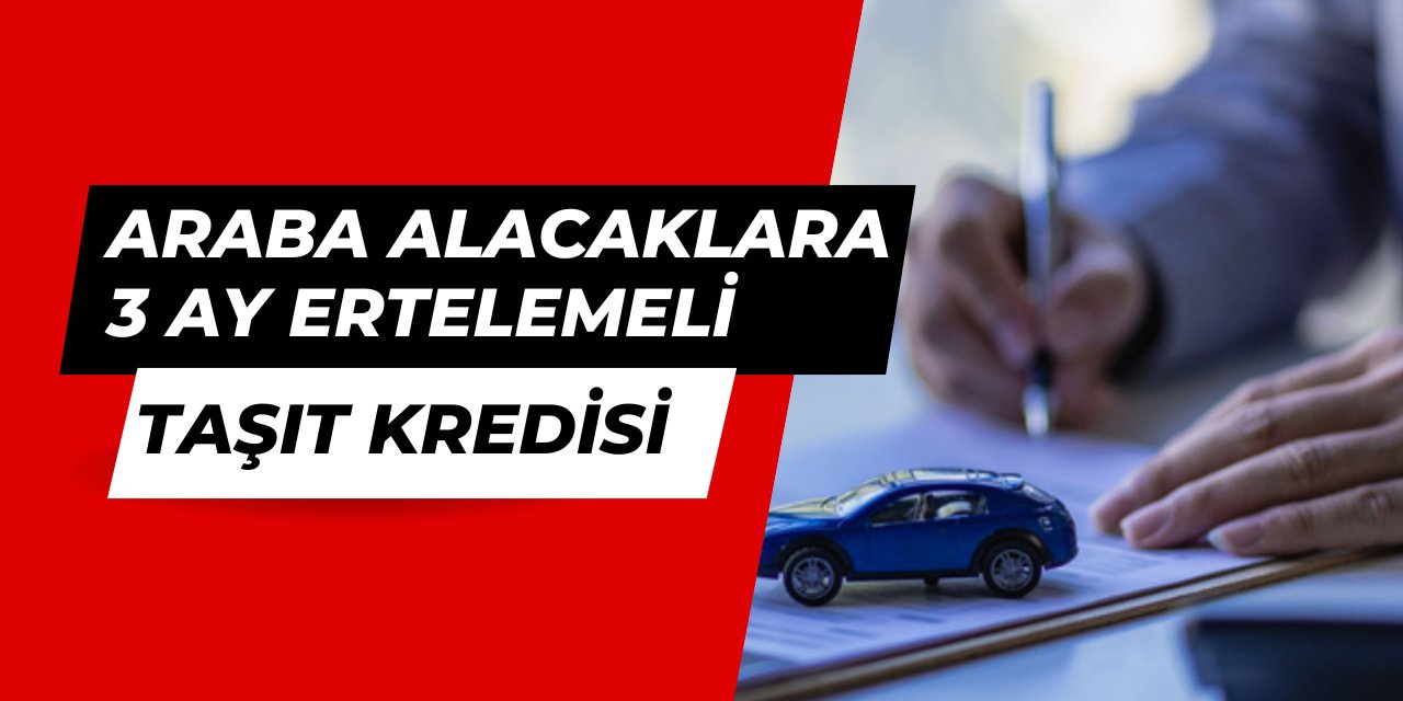 Taşıt kredisi faiz oranları gerilemeye başladı