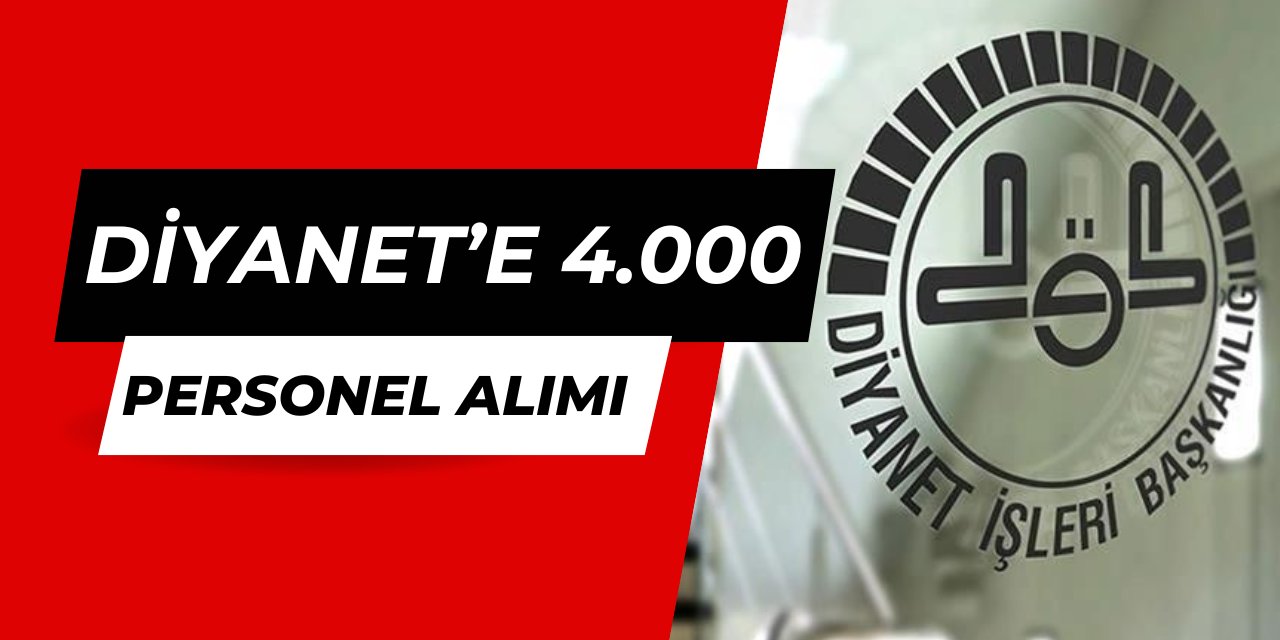 Diyanet, camilere 4.000 personel alımı yapacak