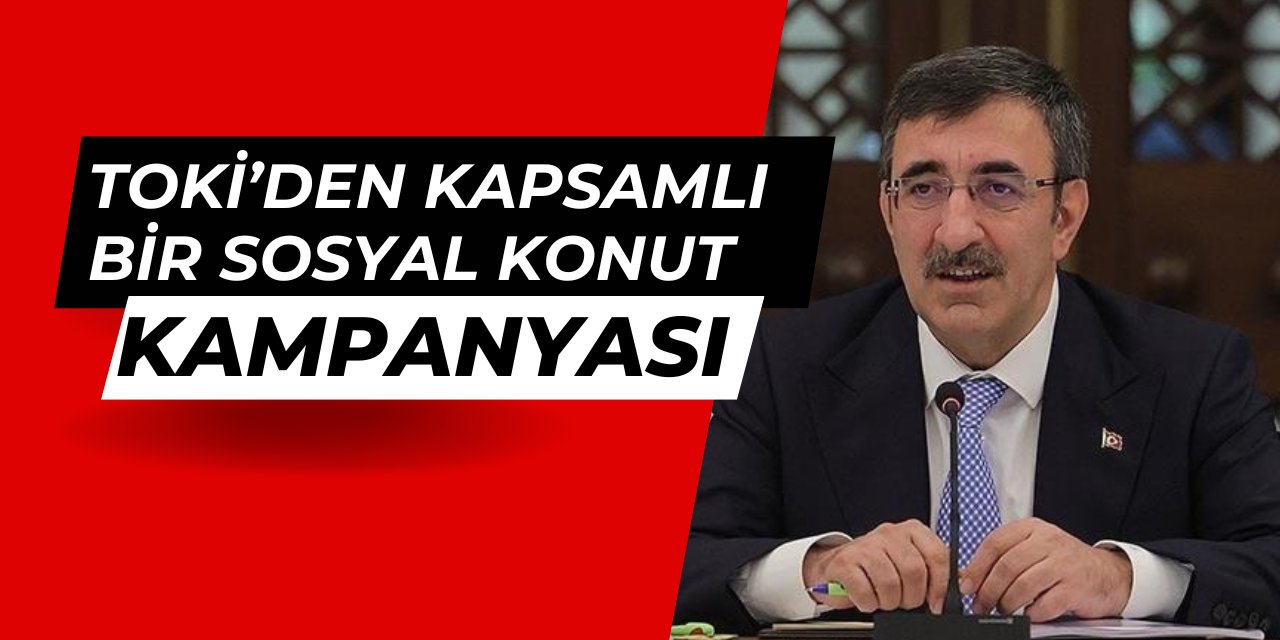 TOKİ'den kapsamlı bir sosyal konut projesi geliyor