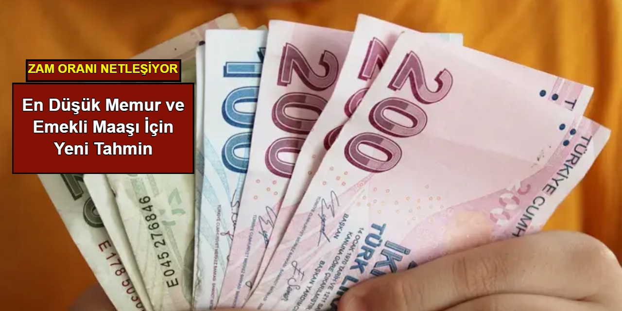 En düşük memur ve emekli maaşı ne kadar olacak? Zam oranı netleşiyor