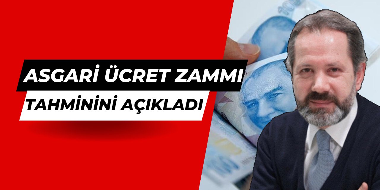 İslam Memiş, asgari ücrete zam tahminini açıkladı