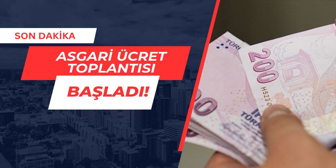 Asgari ücret toplantısı başladı