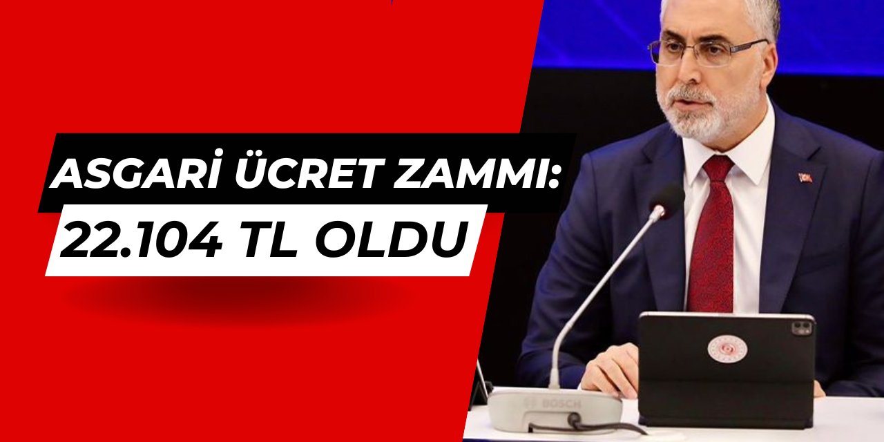 Asgari ücret zammı belli oldu