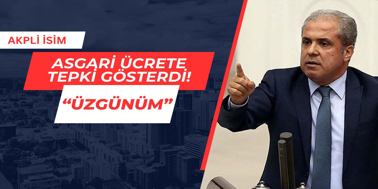 Ak Partili isim yeni asgari ücrete tepki gösterdi: Üzgünüm!