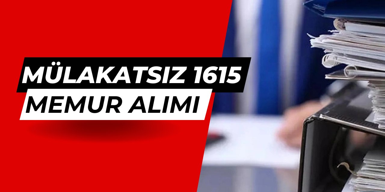 KPSS 2024/2 mülakatsız 1615 memur alımı tercihleri sona eriyor