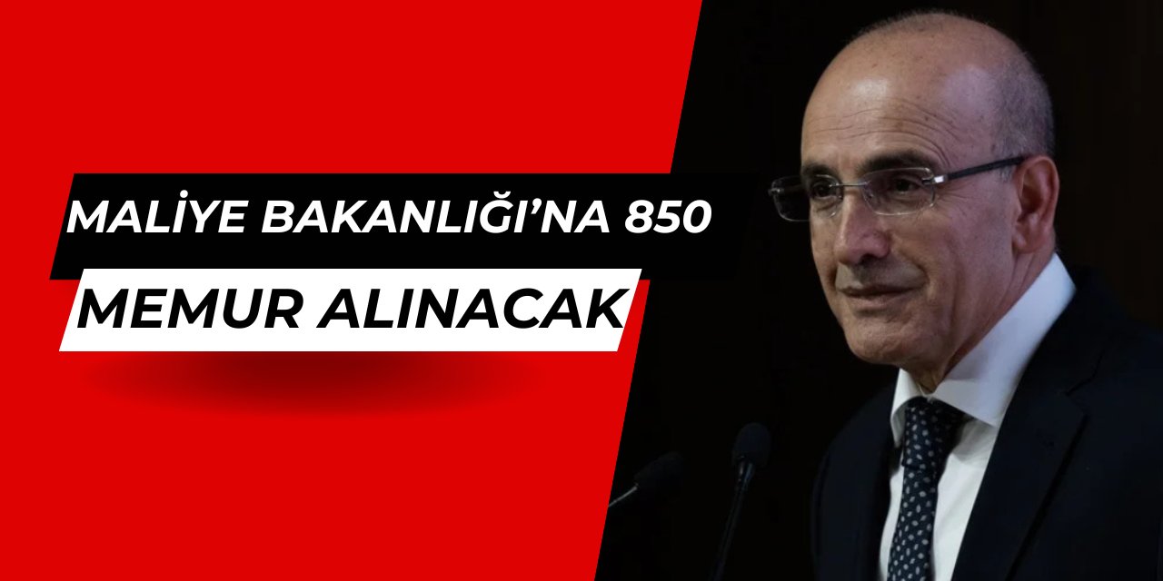 Hazine ve Maliye Bakanlığı GİB 850 memur alımı yapacak: GUY ve DGUY 2025