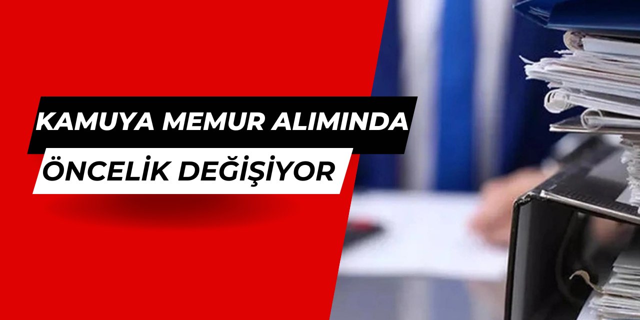 Erdoğan talimat verdi: Kamuya memur alımı değişiyor