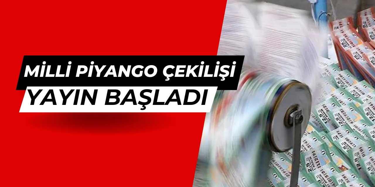 Milli Piyango yılbaşı büyük çekilişi CANLI YAYINI başladı: Amorti, ikramiye kazananlar