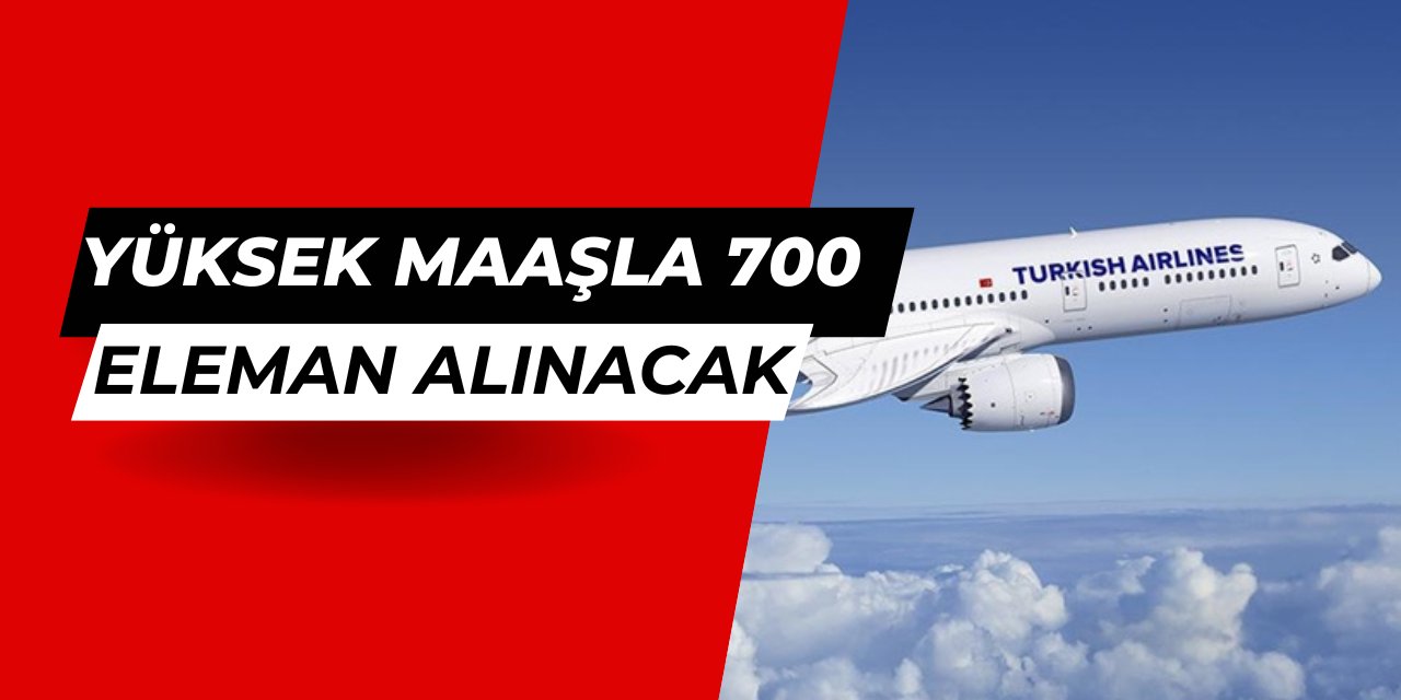 THY 70 bin TL maaşla 700 kabin memuru hostes alımı bekleniyor